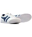 GOLA Harrier Retro Indie Leather Trainers (W/B)