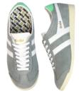 GOLA Bullet Womens Retro Suede Trainers GREY