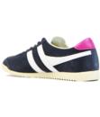 GOLA Bullet Womens Retro Suede Trainers NAVY