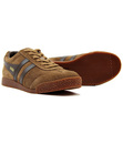 GOLA Harrier Womens Retro Suede Trainers TOBACCO