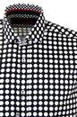 GUIDE LONDON 1960s Mod Uniform Polka Dot Shirt (B)