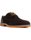 H by Hudson enrico suede shoes brown