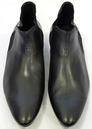 Moran H by HUDSON Retro 60s Mod Chelsea Boots (Bl)