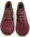 Crowe H by HUDSON Retro 60s Suede Mod Desert Boots