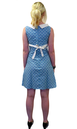 'Fifi' - Retro Mod Dress by HEARTBREAKER (Blue)