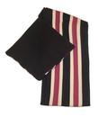 Retro Mod Striped Ivy Look Collegiate Scarf NFW