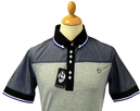 Moriarty JEKYLL AND HYDE Retro Indie Mod Polo Top