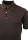 Adrian JOHN SMEDLEY Mens Mod Knitted Polo Shirt DL