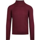 Magnet JOHN SMEDLEY Mod Ribbed Mock Turtleneck