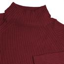 Magnet JOHN SMEDLEY Mod Ribbed Mock Turtleneck