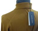 JOHN SMEDLEY Dorset Retro Mod Polo Shirt (Caramel)
