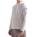 LYLE & SCOTT Men's Retro Casuals Sweatshirt WHITE
