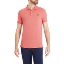 LYLE & SCOTT Men's Mod Pique Polo Shirt - Pink 