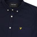 LYLE & SCOTT Mod Button Down Side Stripe Shirt (N)