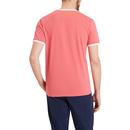 LYLE & SCOTT Men's Retro 70s Ringer T-Shirt (Pink)
