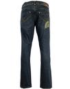 LAMBRETTA Mens Retro Indie Target Pocket Jeans