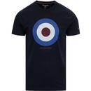 LAMBRETTA Keith Moon 60s Mod Target T-shirt NAVY