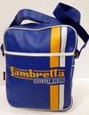 LAMBRETTA Sixties Mod Twin Stripe Retro Flight Bag