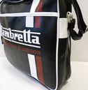 Lambretta Racing Stripe Retro Mod Shoulder Bag (B)