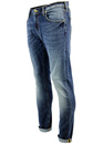 Luke LEE Retro Indie Mod Slim Tapered Denim Jeans