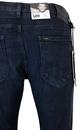 Luke LEE Retro Mod Raven Blue Slim Tapered Jeans