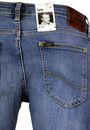 Malone LEE Retro Common Blue Skinny Denim Jeans