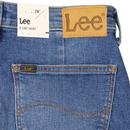 LEE JEANS Retro Button Front A-Line Denim Skirt