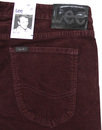 Malone LEE Retro 60s Mod Skinny Cord Jeans