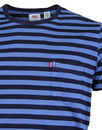 Sunset LEVI'S® Retro Mod 60s Stripe Pocket T-Shirt