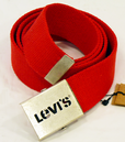 LEVI'S® Retro Seventies Indie Canvas Buckle Belt R