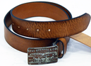 LEVI'S® Retro Sixties Metallic Horse Buckle Belt