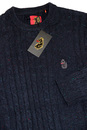 Horten LUKE 1977 Mod Donegal Fleck Knitted Jumper