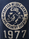 Gornal LUKE 1977 Forever Mens Retro Indie T-Shirt 