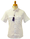 Junglist LUKE 1977 Retro Cotton Linen Mod Shirt