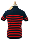 Axe LUKE 1977 Mens Retro Stripe Mod Polo Shirt (N)