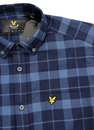 LYLE & SCOTT Mod Button Down Check Flannel Shirt