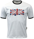 MADCAP ENGLAND Union Jack Pop Art Retro T-shirt