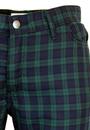 Tartan Trews MADCAP ENGLAND Retro Mod Trousers BG