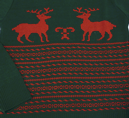 'Run Rudolph Run' Retro Christmas Jumper by MADCAP