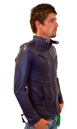 'Fonda' Retro Indie Leather Racer Jacket by MADCAP