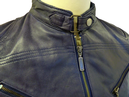 'Fonda' Retro Indie Leather Racer Jacket by MADCAP