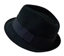 Manhattan Retro Sixties Mod Wool Trilby Capone Hat