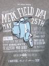 Herman MERC Retro Mod Field Day Jersey T-Shirt