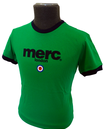 Beach MERC Mens Retro Mod Target Ringer T-Shirt G