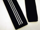 'Sebring' Mens Retro Sixties Stripe Knit Mod Tie B