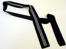 'Sebring' Mens Retro Sixties Stripe Knit Mod Tie B