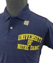 NCAA Collegiate Vintage Notre Dame Retro Polo (N)