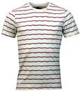 NATIVE YOUTH Retro Indie Jacquard Stripe T-Shirt