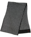 ORIGINAL PENGUIN 60s Mod Houndstooth Knitted Scarf