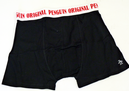 +ORIGINAL PENGUIN Mens Retro Boxer Shorts in Box B